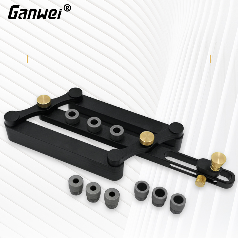 Dowel Jig Kit - Самоцентрирующийся дюбельный шаблон, метрический деревянный перфоратор,