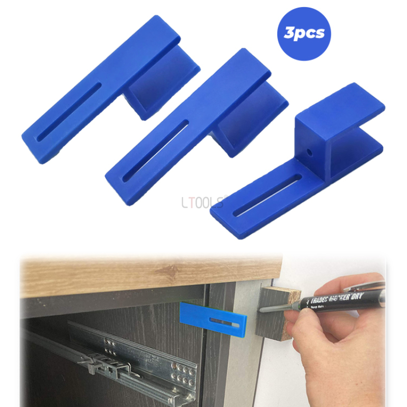 Dowel Jig Kit - 3 шт., 18 мм, зажим для