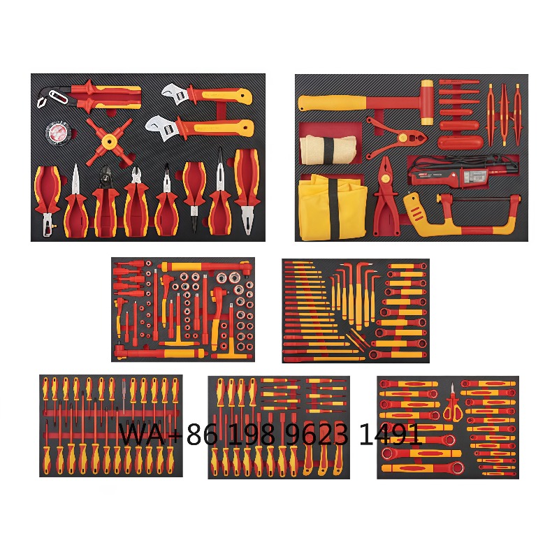 Workshop Tools Safety - Набор изолированных инструментов высокой твердости, 198