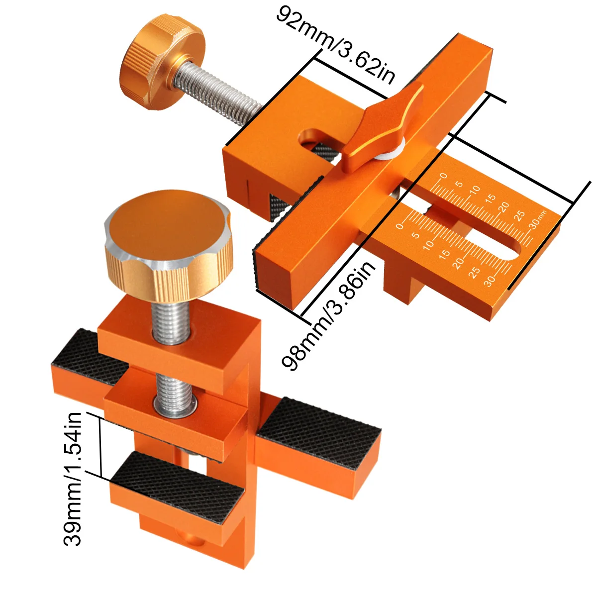 Металлический регулируемый заж – обзор и цена Dowel Jig Kit